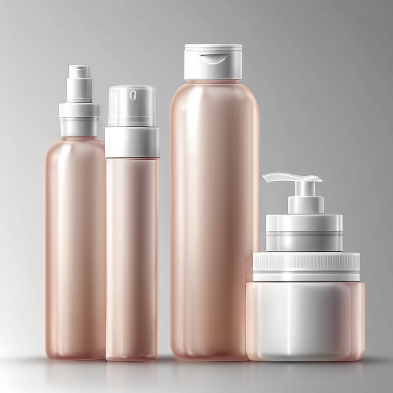 化妝品塑料瓶和罐